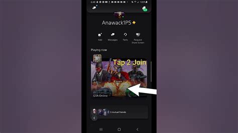 HOW TO JOIN ANAWACK1P5 FROM PHONE (PS5) .